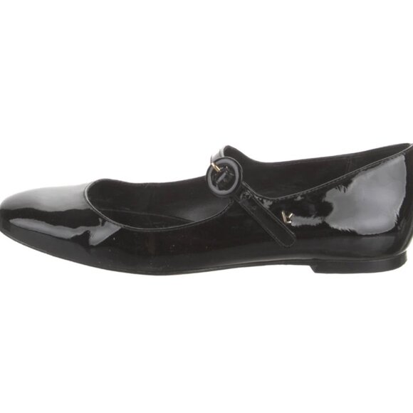 Larroude Patent Leather Mary Jane Flats - Picture 4 of 5